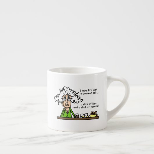 Life & Tequila Humor Espresso Kop (Rechts)