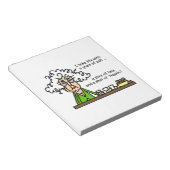 Life & Tequila Humor Notitieblok (Schuin)