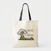 Life & Tequila Humor Tote Bag (Voorkant)