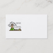 Life & Tequila Humor Visitekaartje (Achterkant)