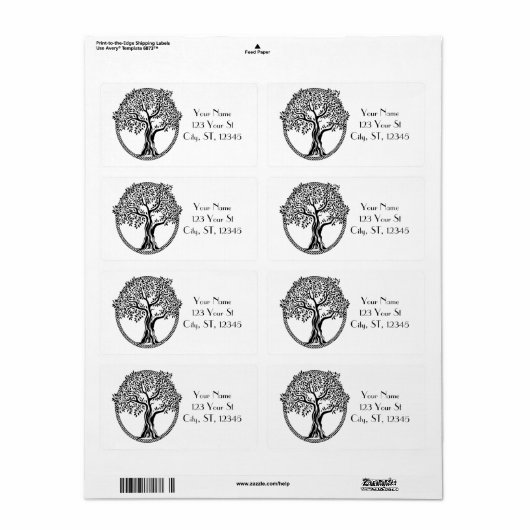 Life Thunder_Cove Etiket (Full Sheet)