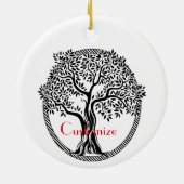 Life Thunder_Cove Keramisch Ornament (Achterkant)