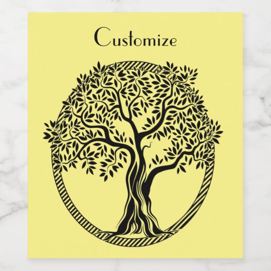 Life Thunder_Cove Wijn Etiket (Enkel label)