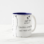 Life Tip #254214 Tweekleurige Koffiemok (Voorkant rechts)