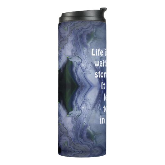 "Life" Tumbler Thermosbeker (Gedraaid links)