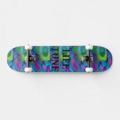 LIFE TUNE SKATEBOARD ONTWERP VAN KUNSTENAAR PAULA (Horizontaal)