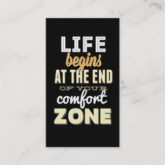 Life Typografie Aangepast Visitekaartje