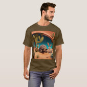 Life under the oppervlakte of the desert t-shirt (Voorkant volledig)