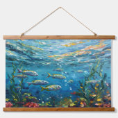 Life Under The Sea Hangend Wandkleed (Voorkant)
