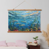 Life Under The Sea Hangend Wandkleed (Slaapkamer)