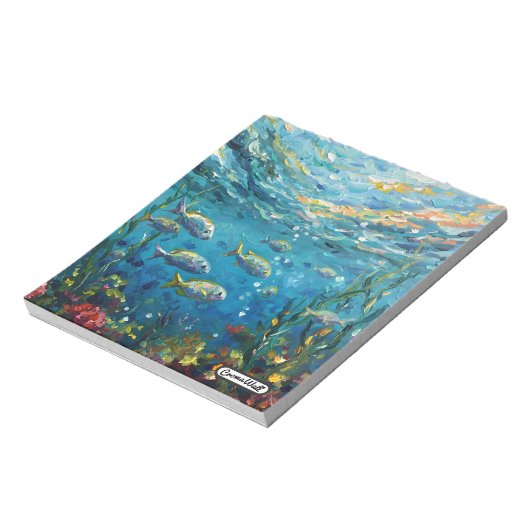 Life Under The Sea Notitieblok (Linkerzijde)