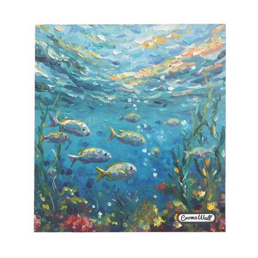 Life Under The Sea Notitieblok (Voorkant)