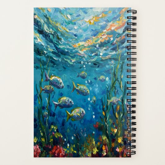 Life Under The Sea Notitieboek (Achterkant)