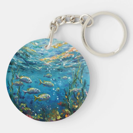 Life Under The Sea Sleutelhanger (Achterkant)