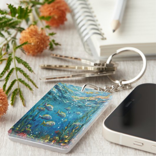 Life Under The Sea Sleutelhanger (Voorkant Rechts)