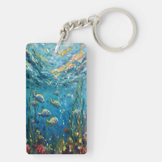 Life Under The Sea Sleutelhanger (achterkant)