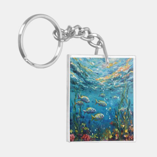 Life Under The Sea Sleutelhanger (Voorkant Links)