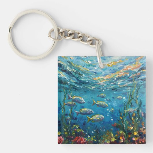 Life Under The Sea Sleutelhanger (Voorkant)