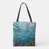 Life Under The Sea Tote Bag (Achterkant)