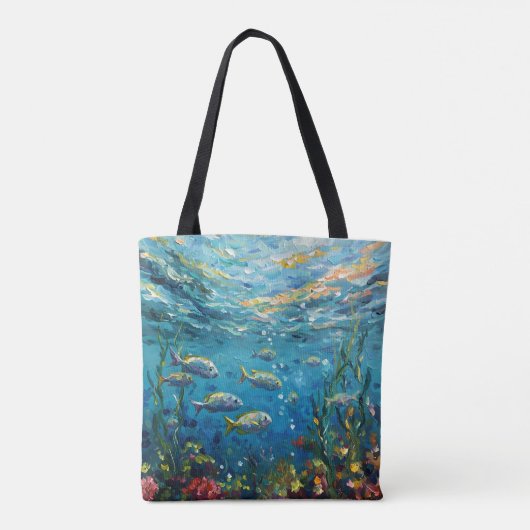 Life Under The Sea Tote Bag (Achterkant)