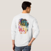 LIFE VINDT EEN MANIER T-SHIRT (Achterkant volledig)
