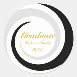 Life Wave Afstuderen Sticker