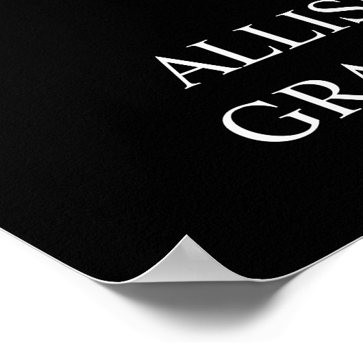 Life Well Lived Heart Photo Custom Funeral Poster (Hoek)