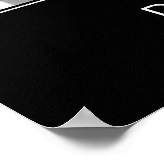 Life Well Lived Memorial Verse 3 Photo Collage Poster (Hoek)