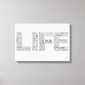 Life Wrapped Canvas Art (Voorkant)
