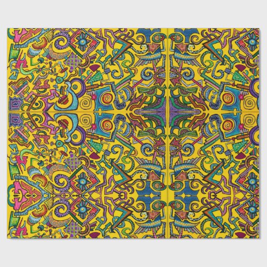 Life Wrapping Paper Cadeaupapier (Vlak)