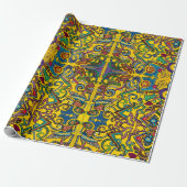 Life Wrapping Paper Cadeaupapier (Uitgerold)