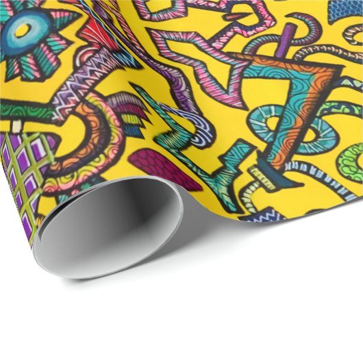 Life Wrapping Paper Cadeaupapier (Rol Hoek)