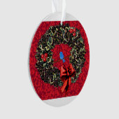 Life Wreath Acryl Ornament (voorkant)