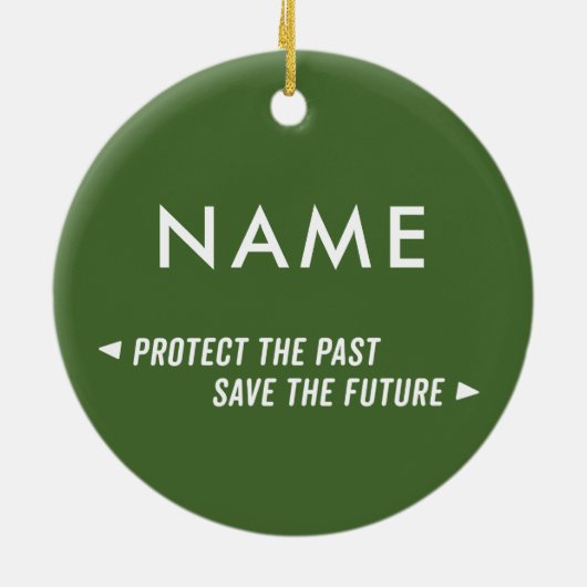 Lifeboot Holiday Ornament (Achterkant)