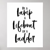 Lifeboot Ladder Poster (Voorkant)