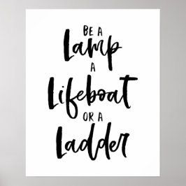 Lifeboot Ladder Poster