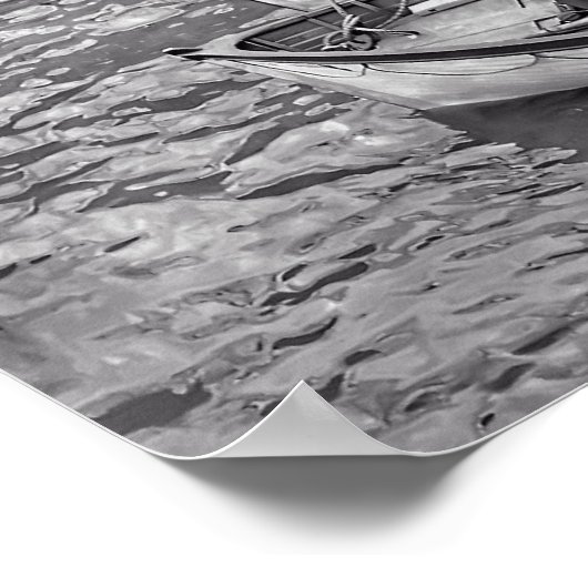 Lifeboten van Titanic Poster (Hoek)