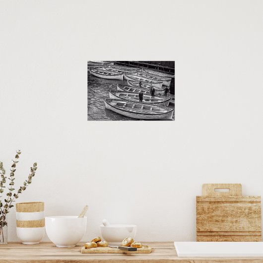 Lifeboten van Titanic Poster (Keuken)