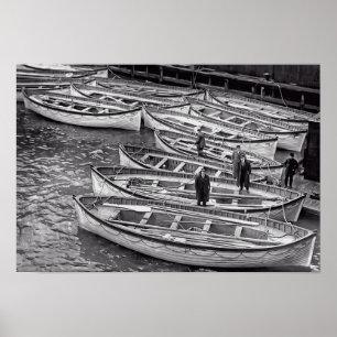 Lifeboten van Titanic Poster