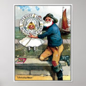 Lifebouy Old Sailor Soap Ad Poster (Voorkant)