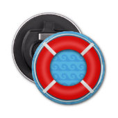 Lifebuoy Button Flesopener (Voorkant)