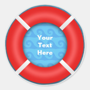 Lifebuoy Ronde Sticker
