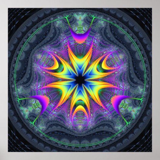 "Lifecircle Bloom" Poster (Voorkant)