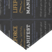 LifeForce-tafelkledij: Manifest Tafelkleed (Gekanteld)