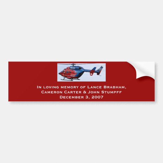 LifeGuard Alaska N141LG Bumpersticker (Voorkant)