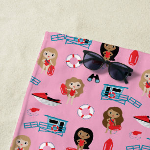 Lifeguard Beach Towel Strandlaken