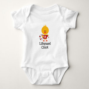 Lifeguard Chick Baby Bodysuit