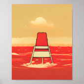 Lifeguard Comics-stijl Poster (Voorkant)
