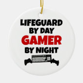 Lifeguard Gamer Keramisch Ornament (Voorkant)