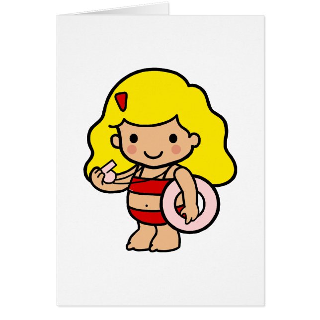 Lifeguard girl (Voorkant)